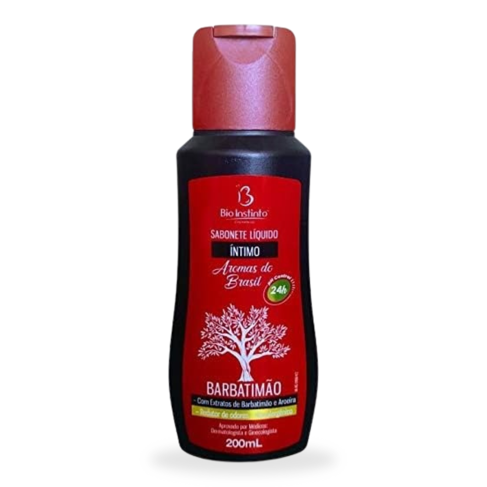 Sabonete Líquido Íntimo Barbatimão 200ml Bio