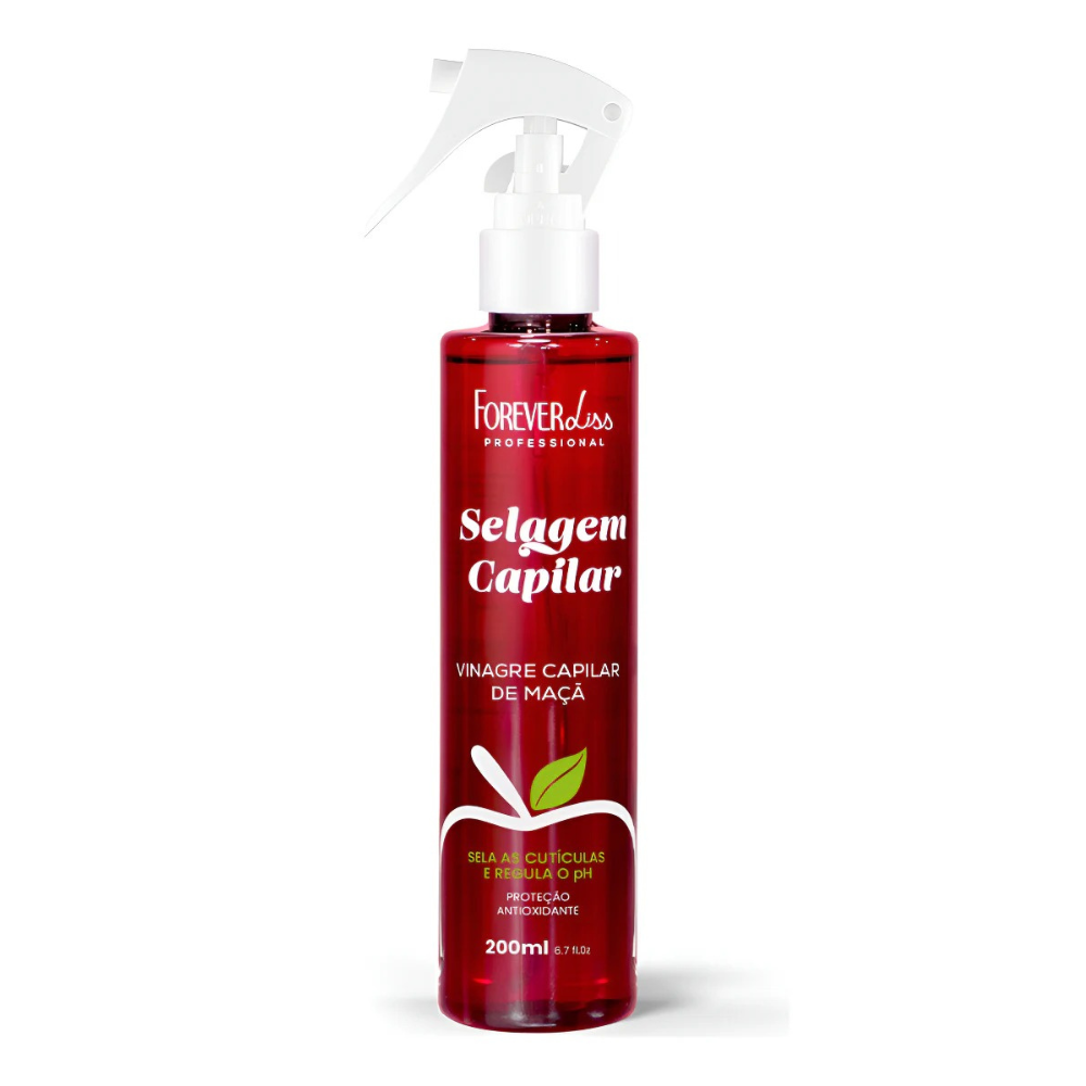 Acidificante Vinagre Capilar De Maçã Forever Liss 200ml