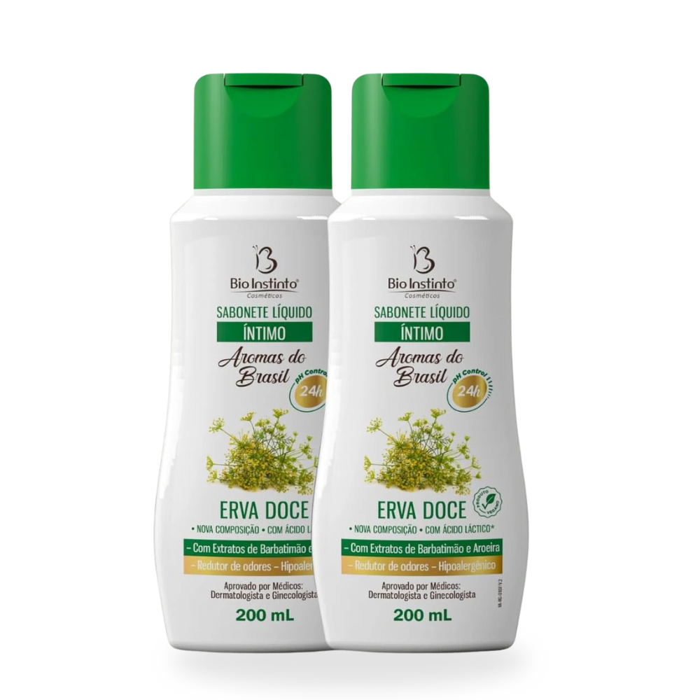 Sabonete Íntimo Líquido ERVA DOCE 200ml