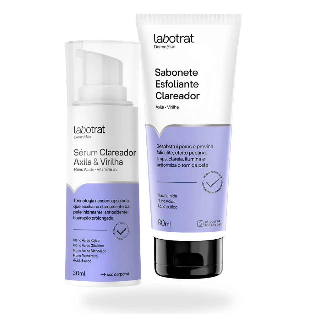 Kit Clareador Axila E Virilha Dermo Skin