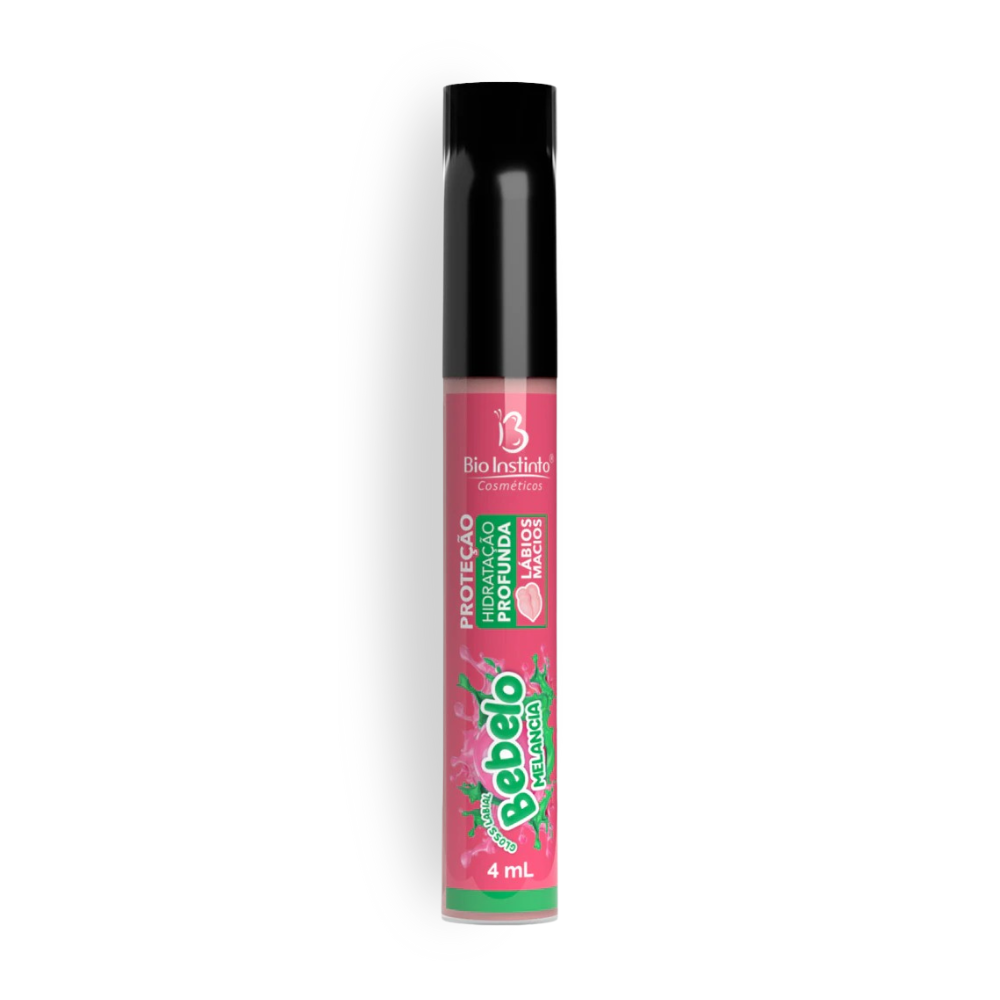 Gloss Labial Sabor Melancia Bebeloo 4ml