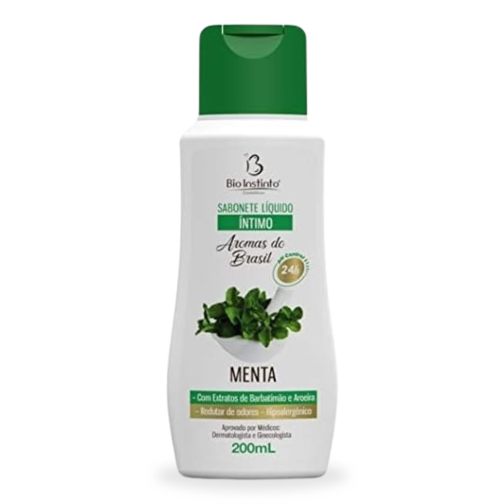 Sabonete Íntimo Aromas Do Brasil - Menta 200ml