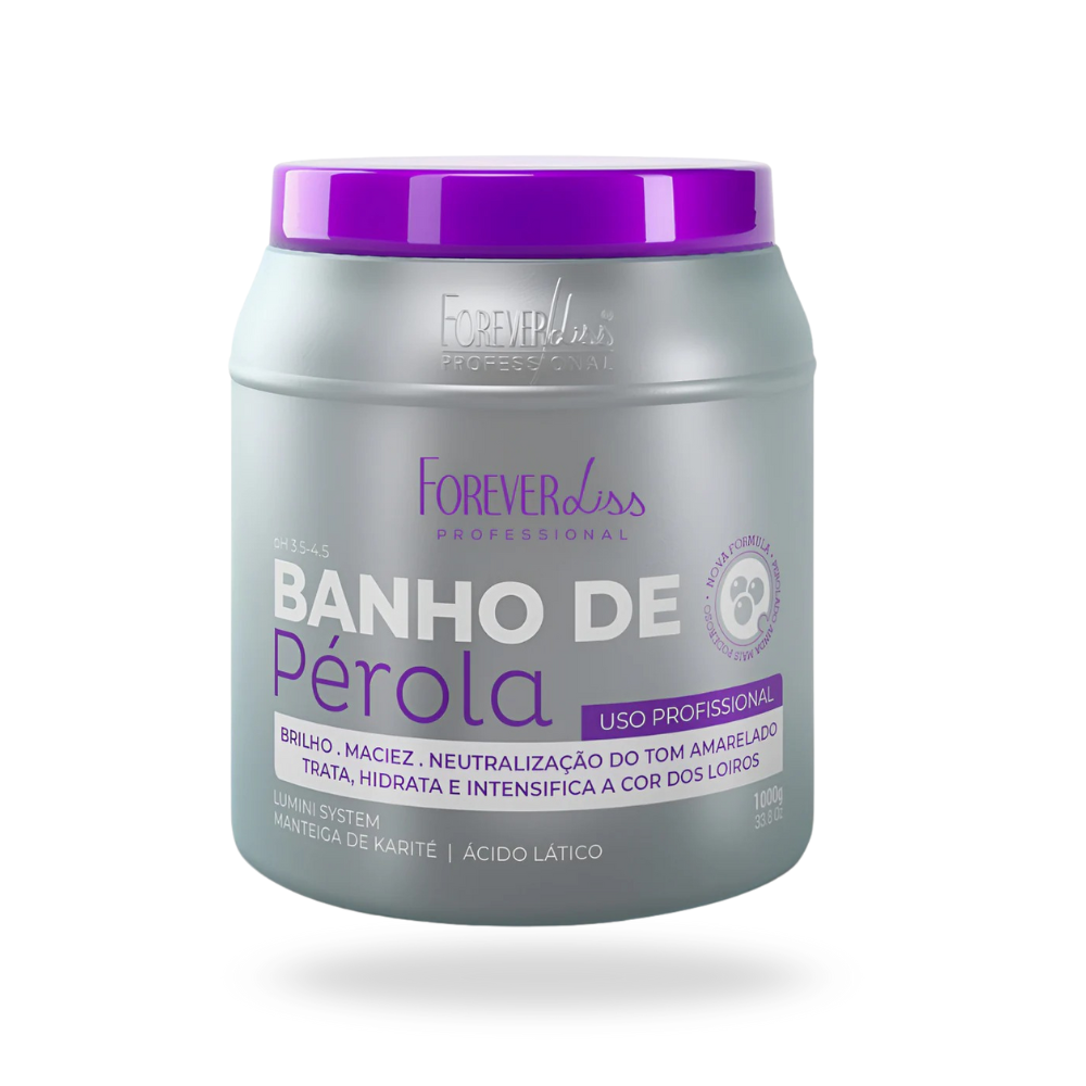 Máscara Banho De Pérola Forever Liss 1kg