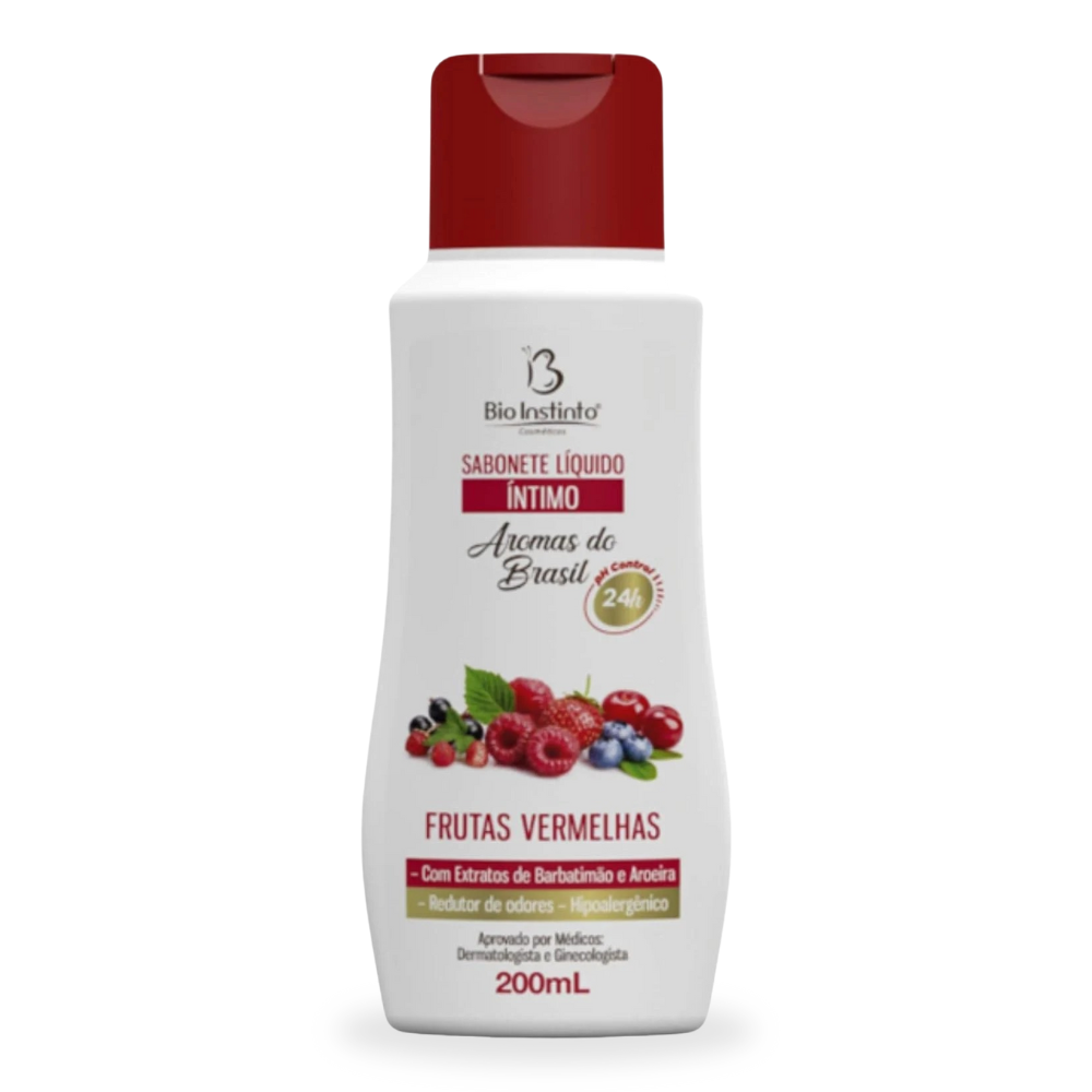 Sabonete Íntimo 200ml Frutas Vermelhas