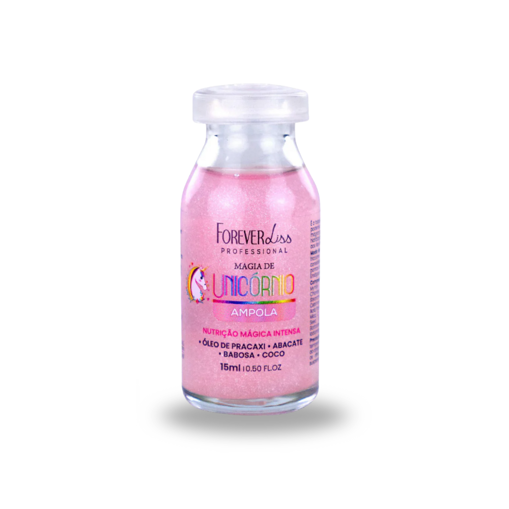 Ampola Magia De Unicórnio Forever Liss 15ml