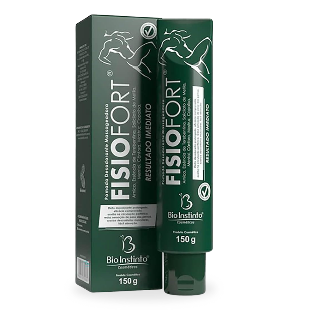 Bio Instinto FisioFort - Pomada Massageadora Relaxante 150g