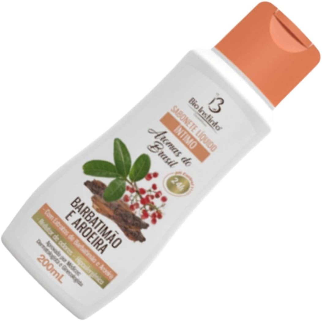 Sabonete Íntimo Barbatimão e Aroeira 200ml - Bio Instinto