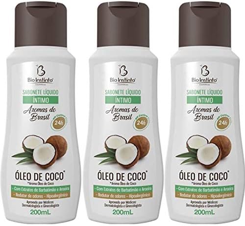 Kit Sabonete Intimo à Base Oleo De Coco