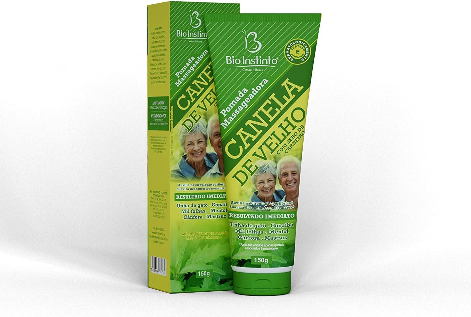 Pomada Canela de Velho 150g - Alívio Muscular