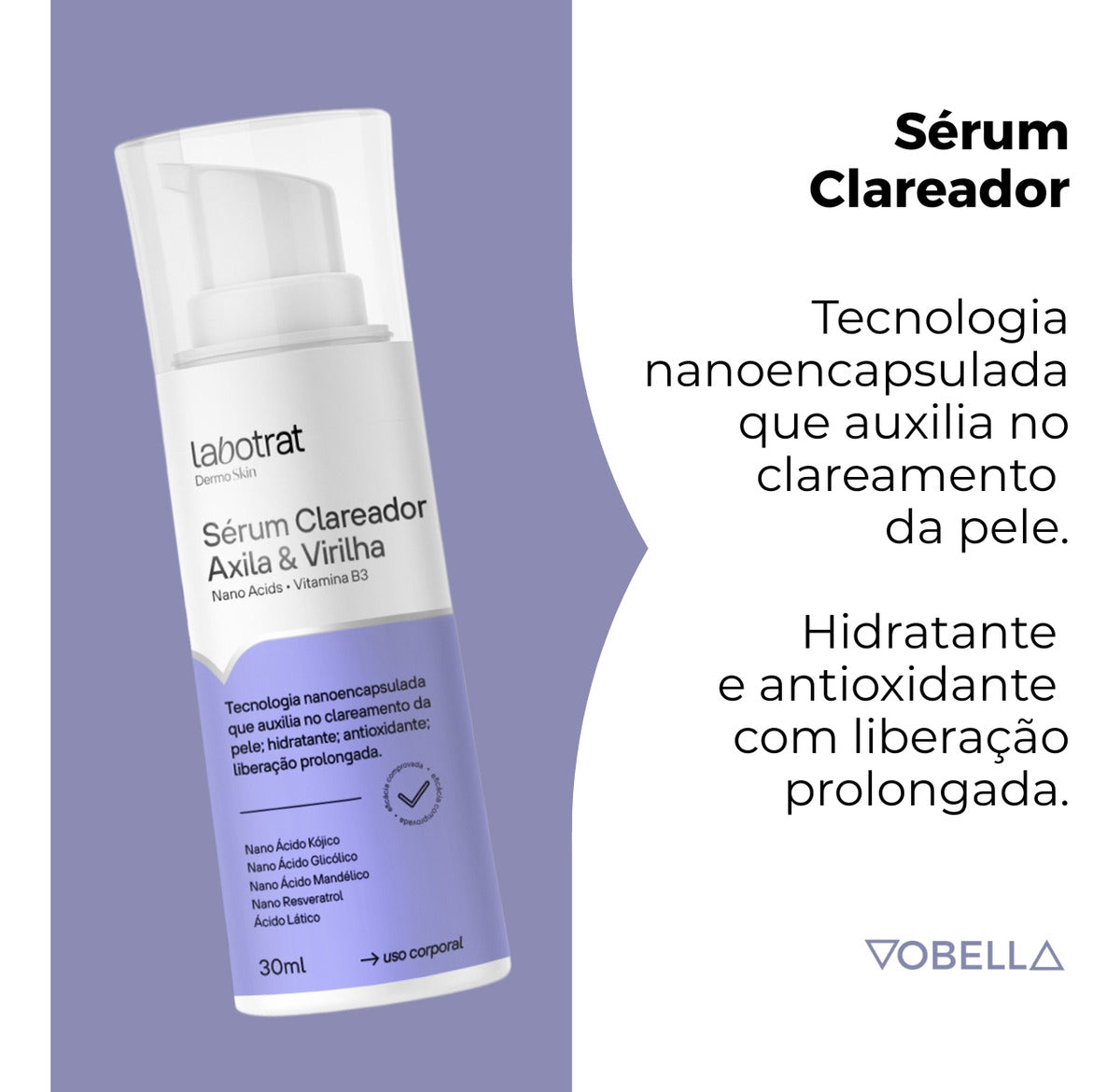 Kit Clareador Axila E Virilha Dermo Skin