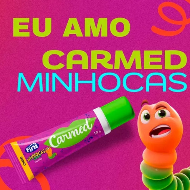 Carmed Fini Gloss Labial Minhocas 10g