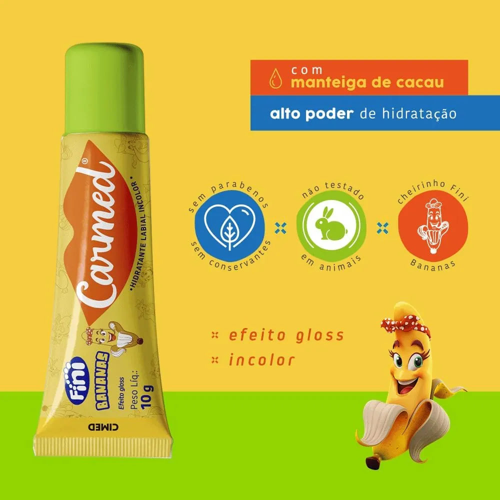 Carmed Fini Gloss Labial Banana 10g