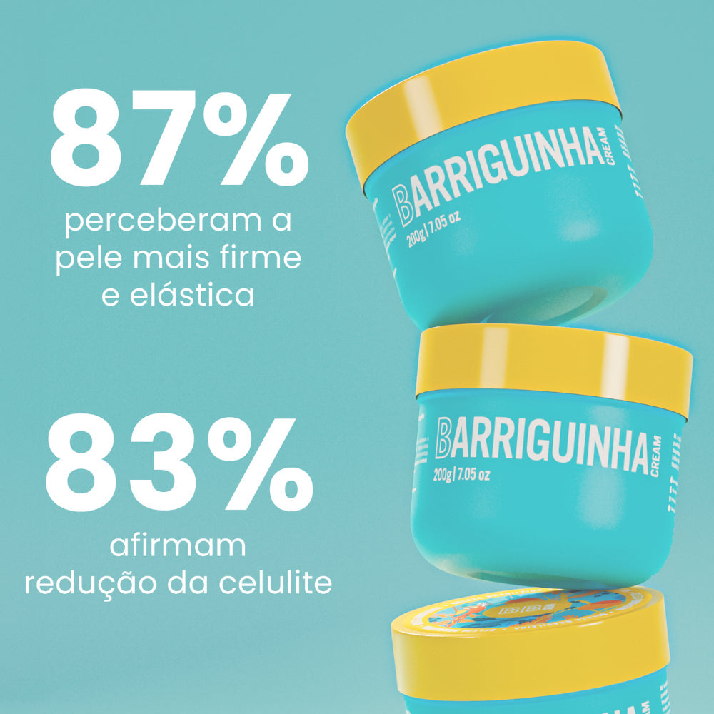 Kit Bumbum Cream Esfoliante Esfrega Barriguinha Cream 200g