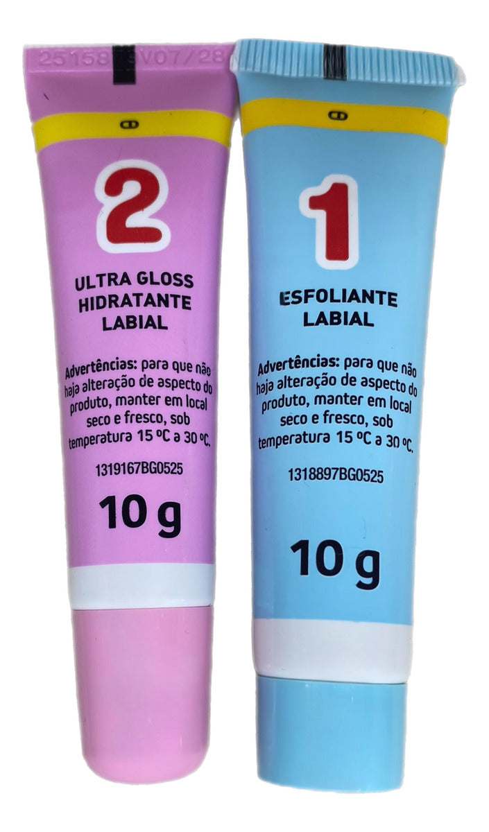 Kit Sos Esfoliante E Ultra Gloss Carmed Algodão Doce 10g