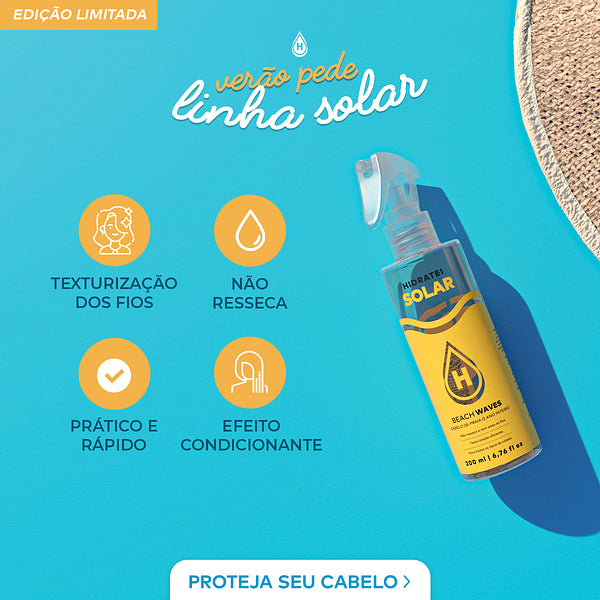 Beach Waves Hidratei – Spray de Ondas com Filtro UV