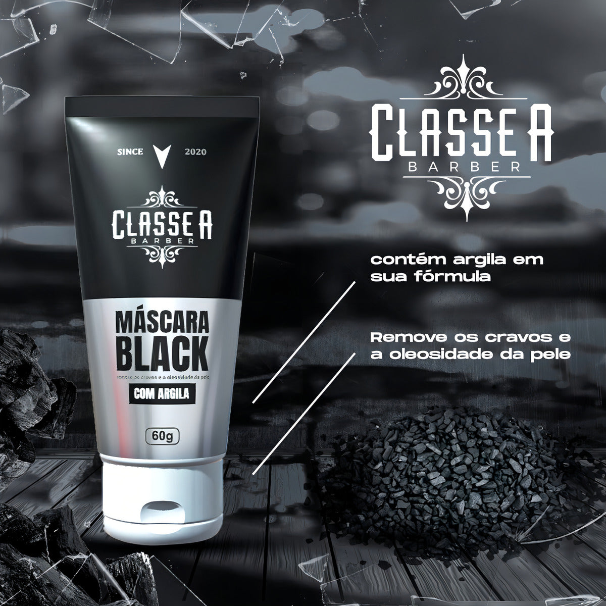 Máscara Black Facial 60g - Classe A 60g