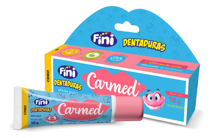 Carmed Fini Gloss Labial Dentadura 10g